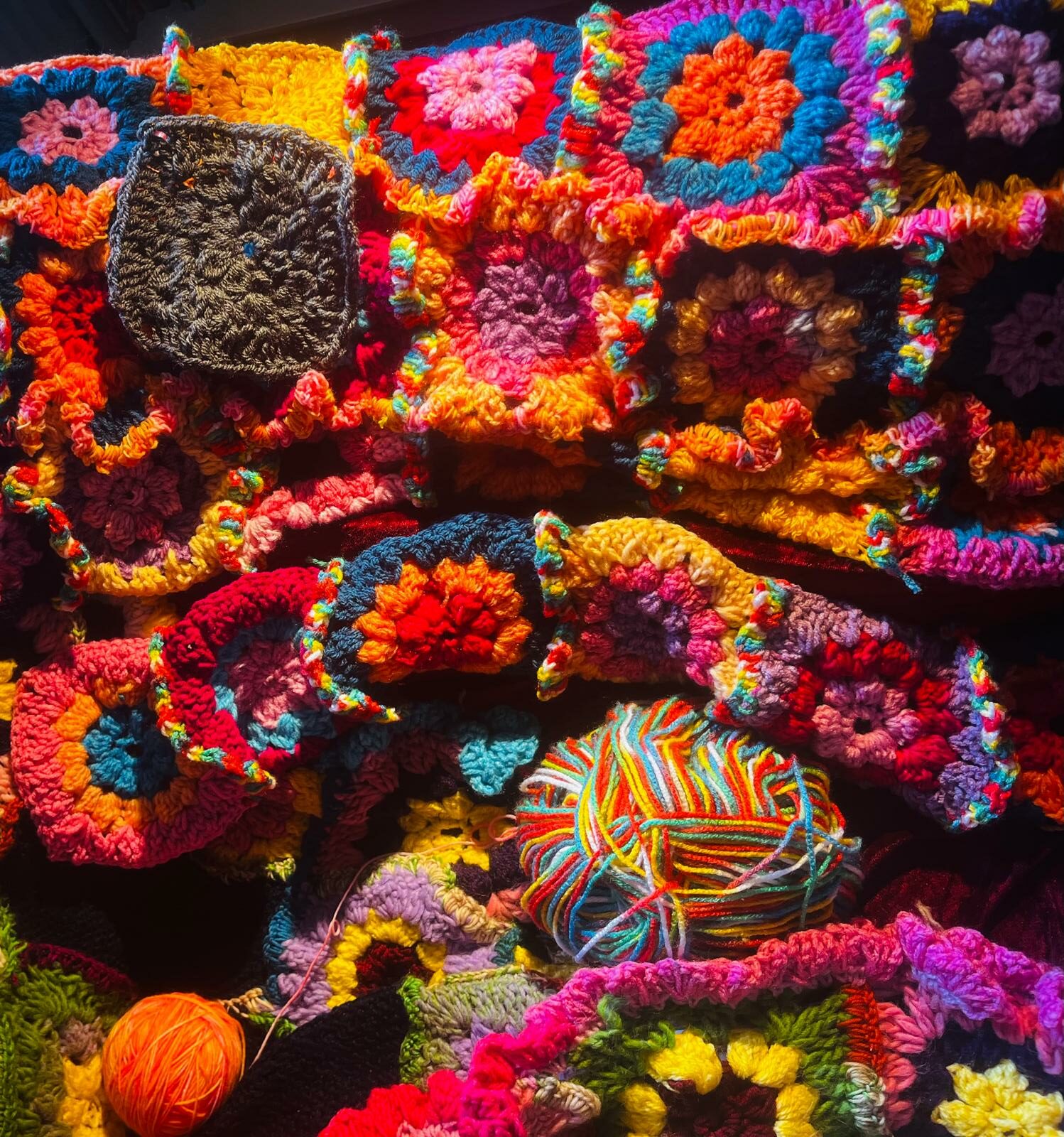 Buntes Häkelwerk Anja Balzer